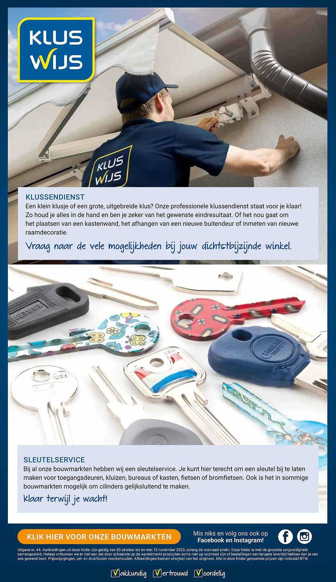 Kluswijs folder van 30 oktober tot 12 november 2023 - Folder pagina 27