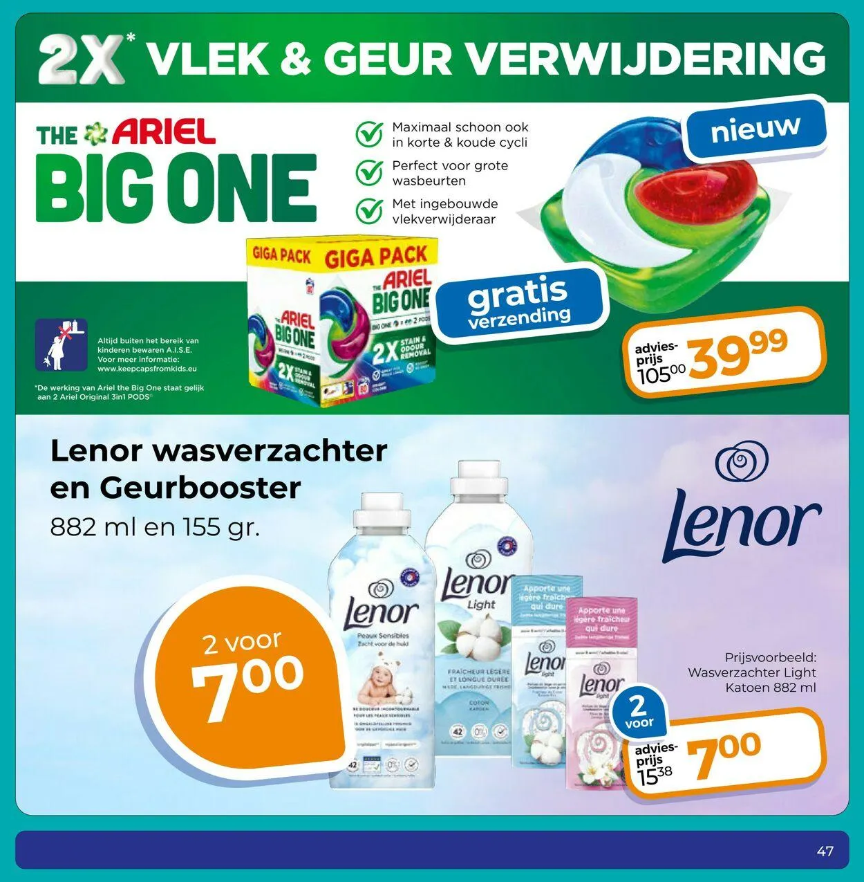 Trekpleister Actuele folder van 22 april tot 4 mei 2025 - Folder pagina 47