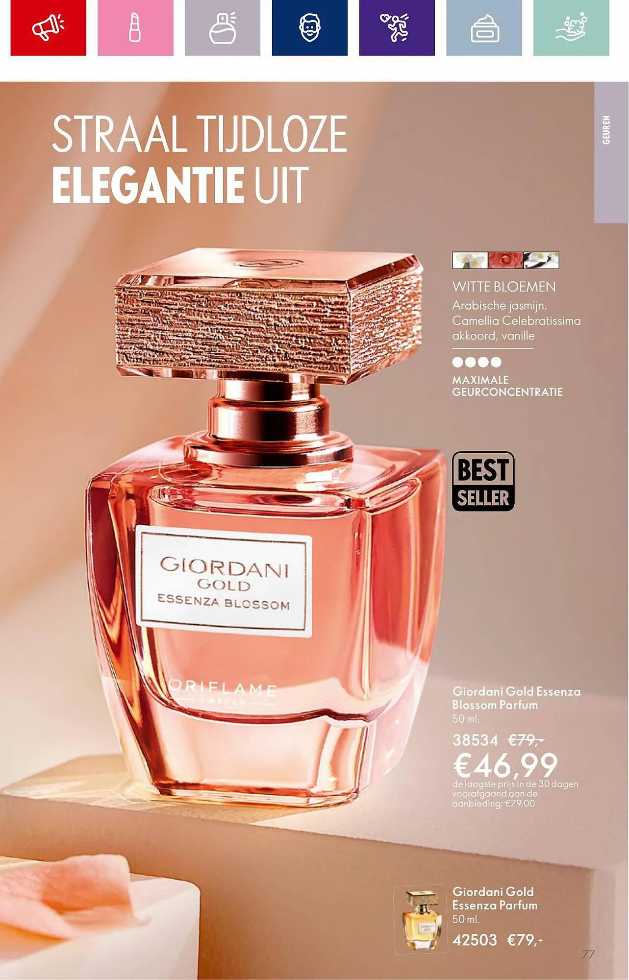 Oriflame folder van 22 augustus tot 12 september 2023 - Folder pagina 77