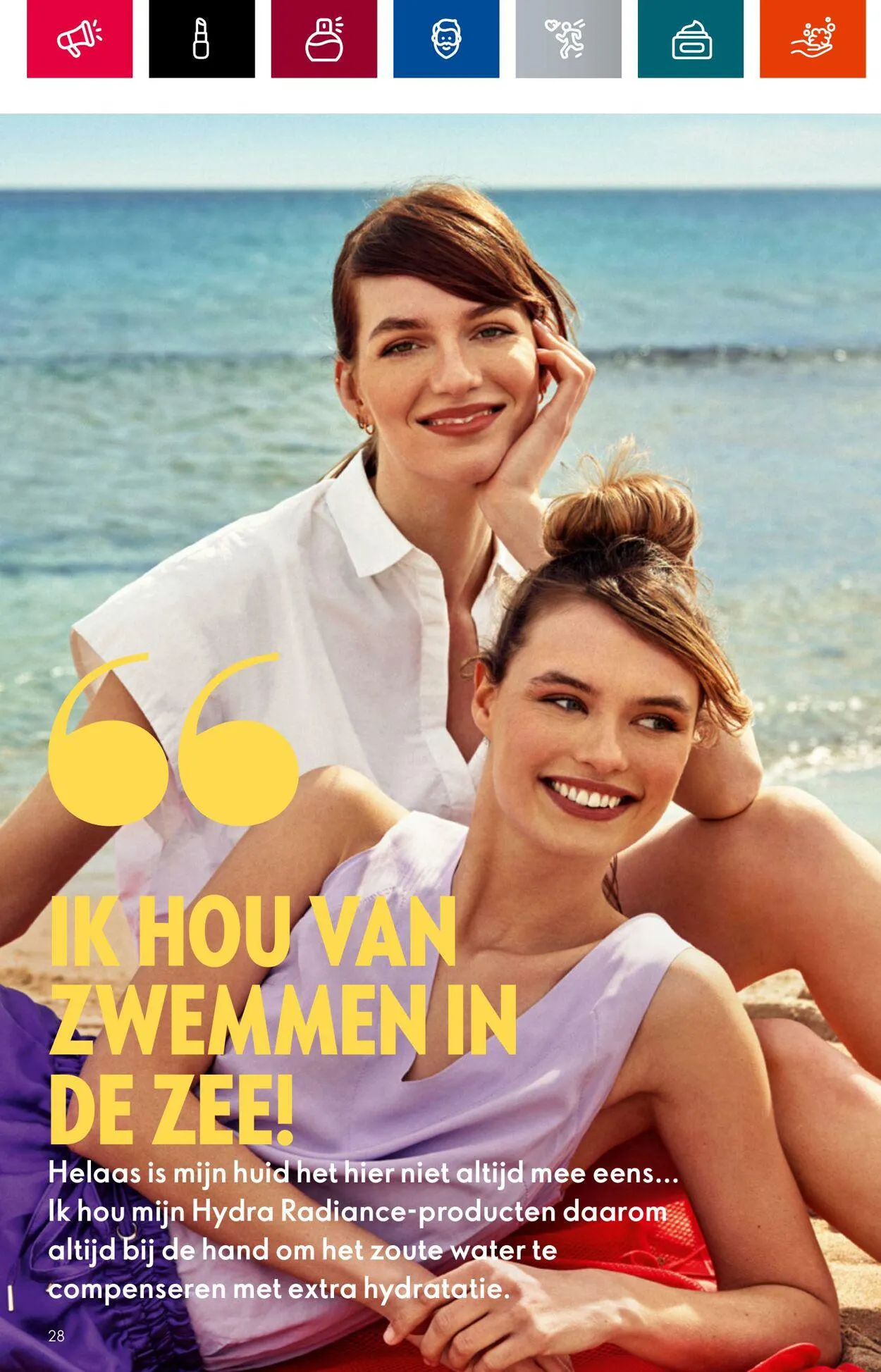 Oriflame Actuele folder van 28 juni tot 18 juli 2023 - Folder pagina 28