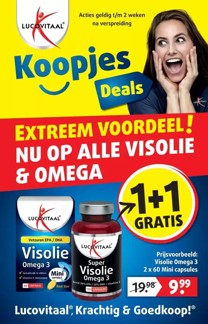 Koopjes Deals van 25 oktober tot 8 november 2024 - Folder pagina 1