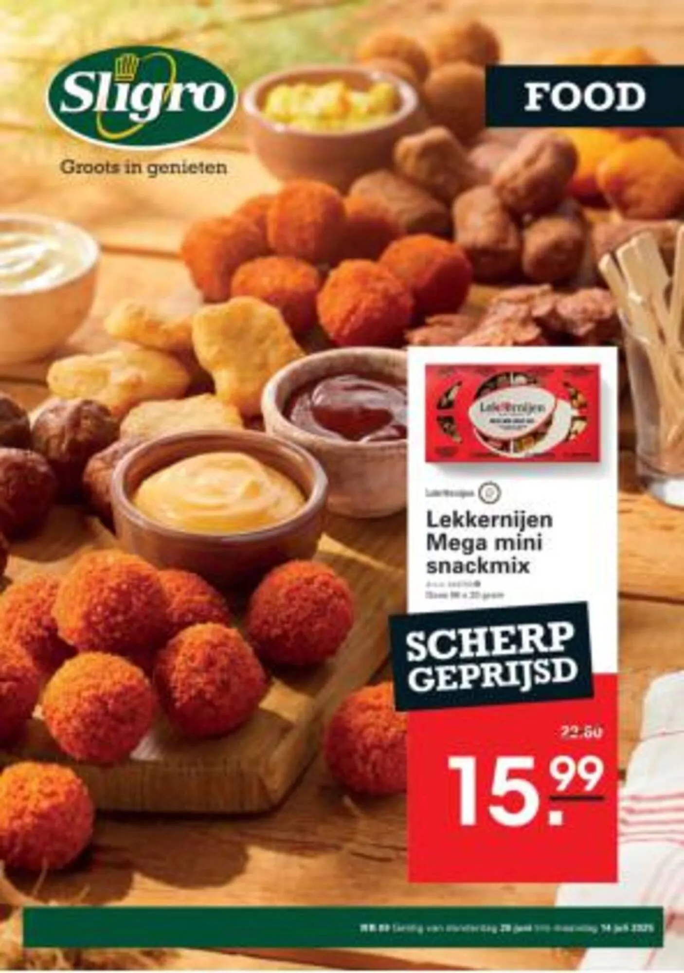 Sligro folder van 26 juni tot 14 juli 2025 - Folder pagina 1