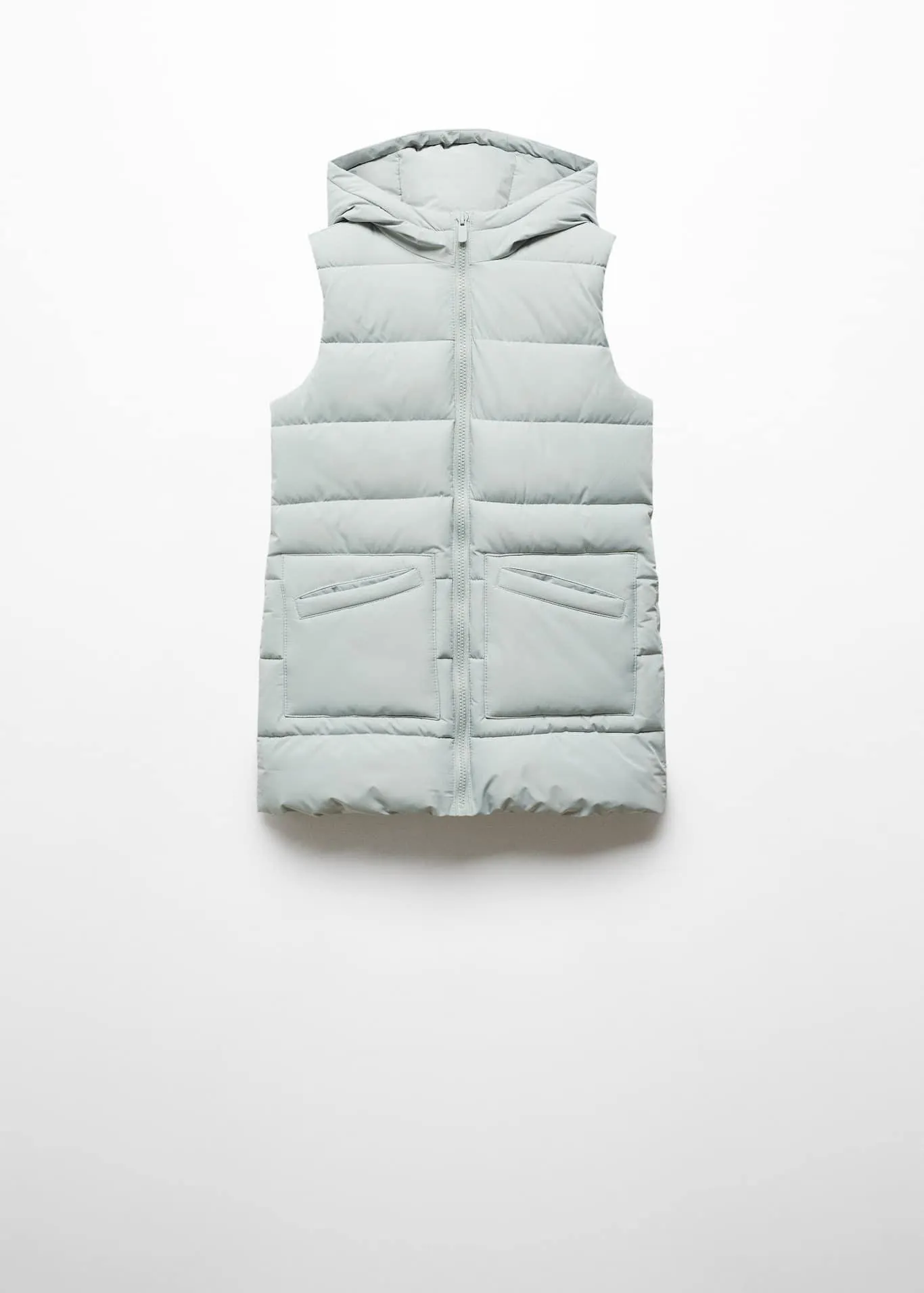 Kapüşonlu kapitone yelek