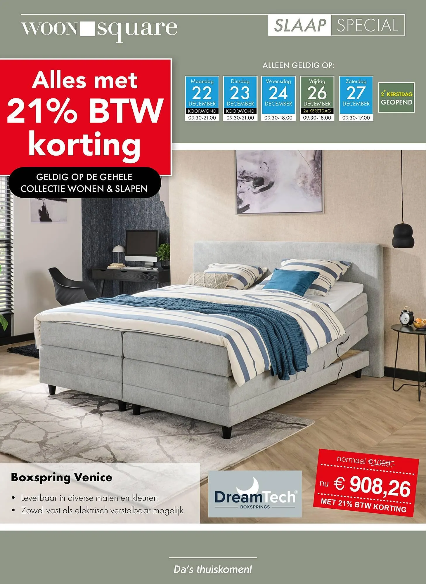 Woonsquare Slaapfolder - 1