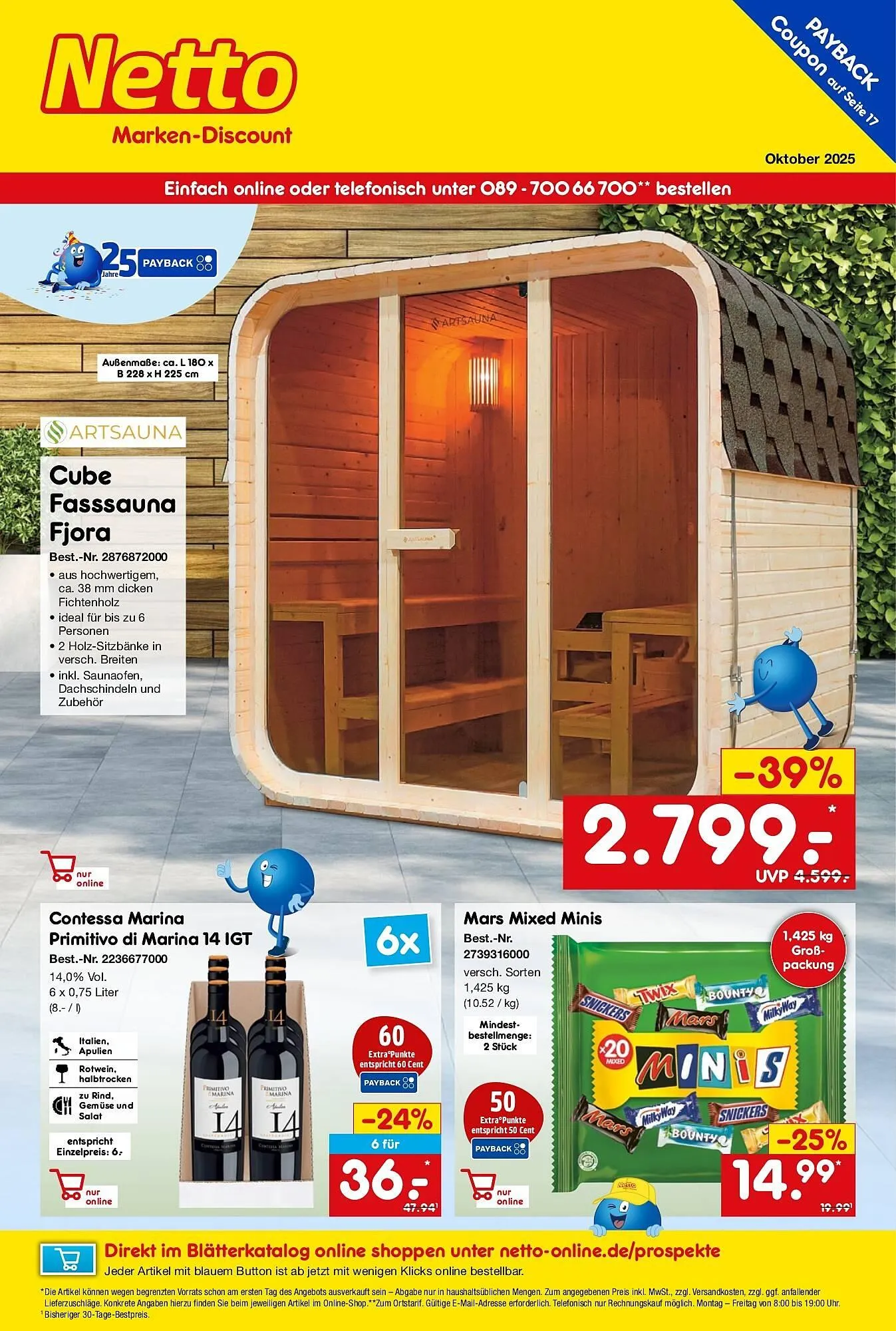 Netto Marken-Discount DE folder van 1 oktober tot 31 oktober 2025 - Folder pagina 1