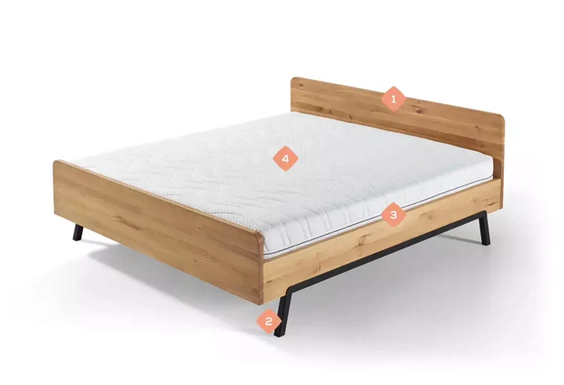 Bedframe Balance Pure - Snel leverbaar