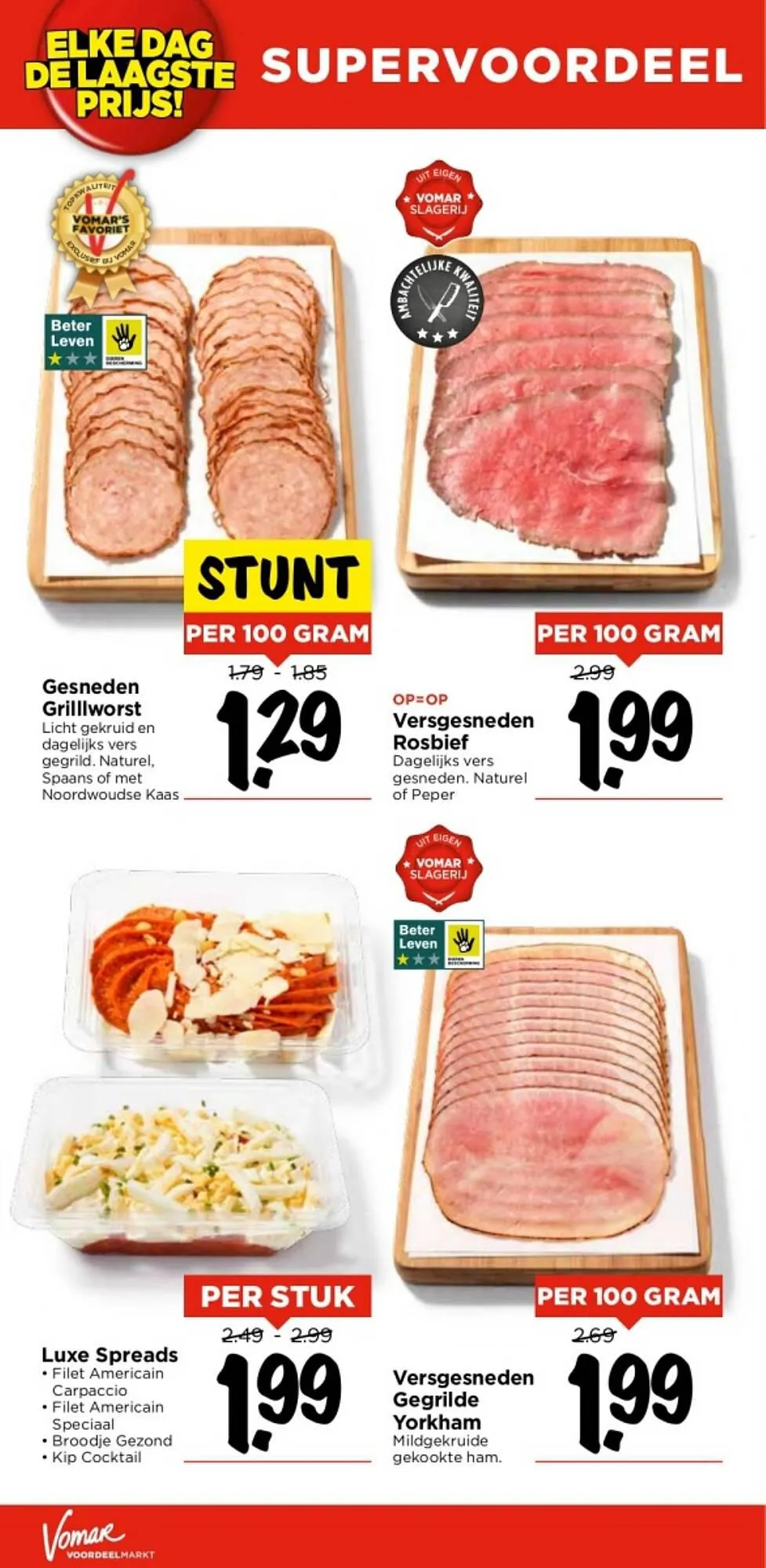 Vomar Voordeelmarkt folder van 11 maart tot 16 maart 2024 - Folder pagina 16