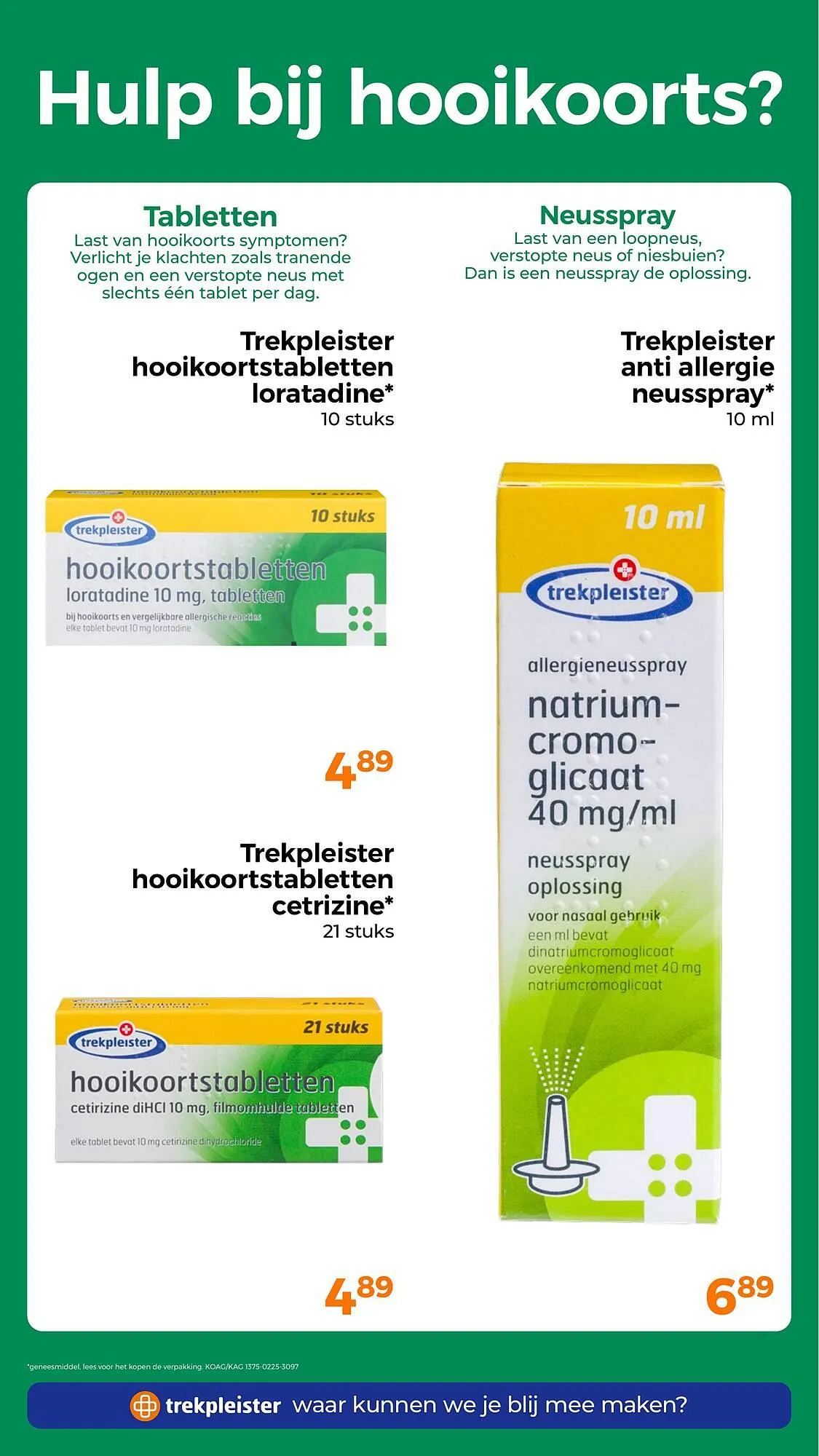 Trekpleister folder van 31 maart tot 6 april 2025 - Folder pagina 39