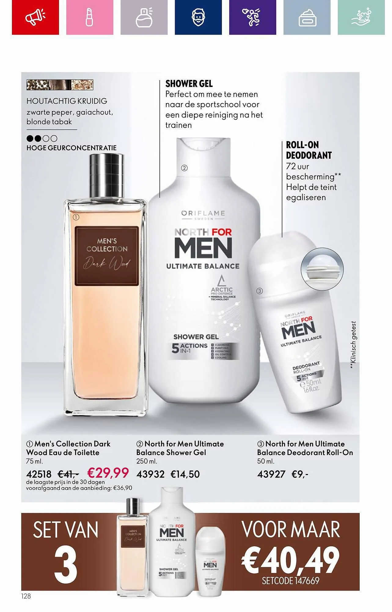 Oriflame folder van 22 augustus tot 12 september 2023 - Folder pagina 128