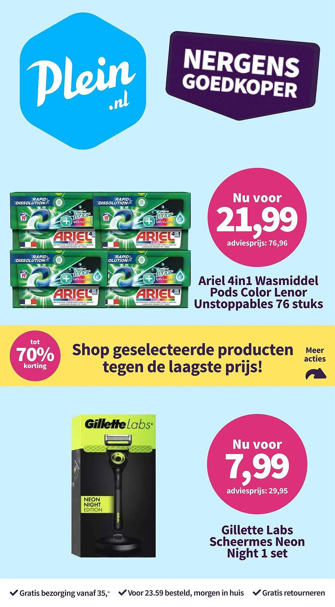 Plein.nl folder van 13 november tot 16 november 2025 - Folder pagina 1