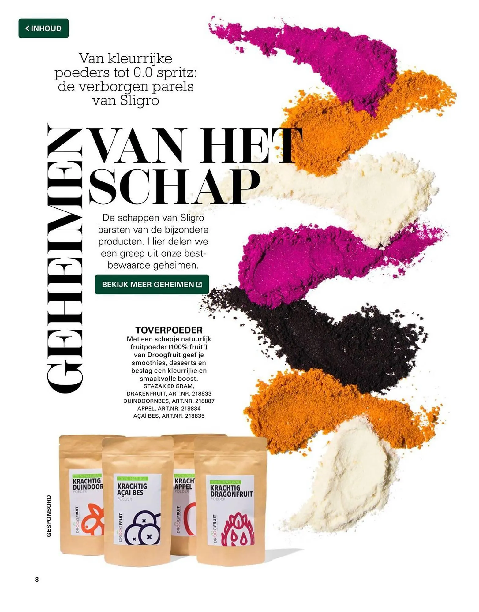 Sligro magazine van 1 juni tot 31 augustus 2026 - Folder pagina 8