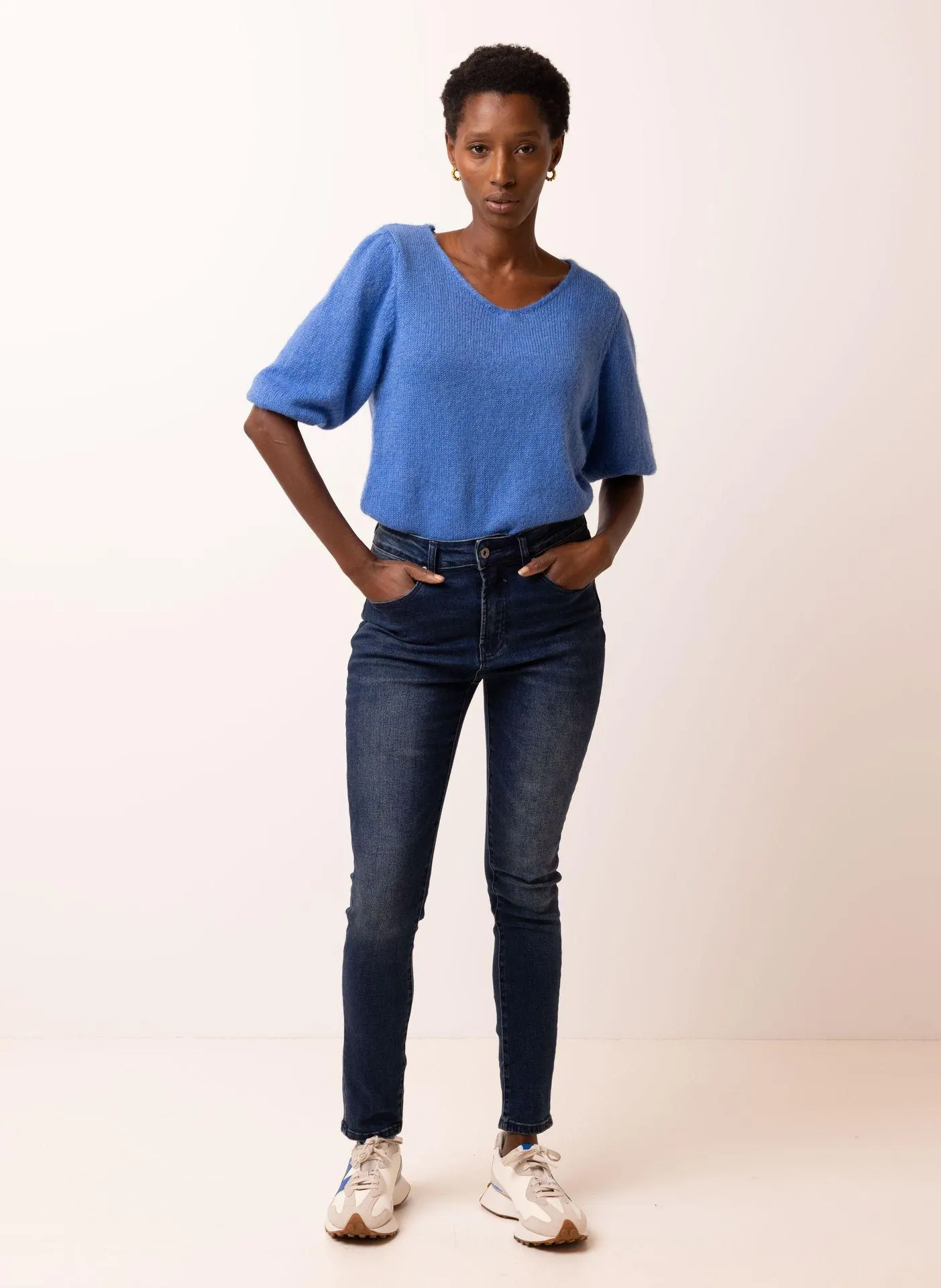 Sara jeans | Slim | Donkerblauw