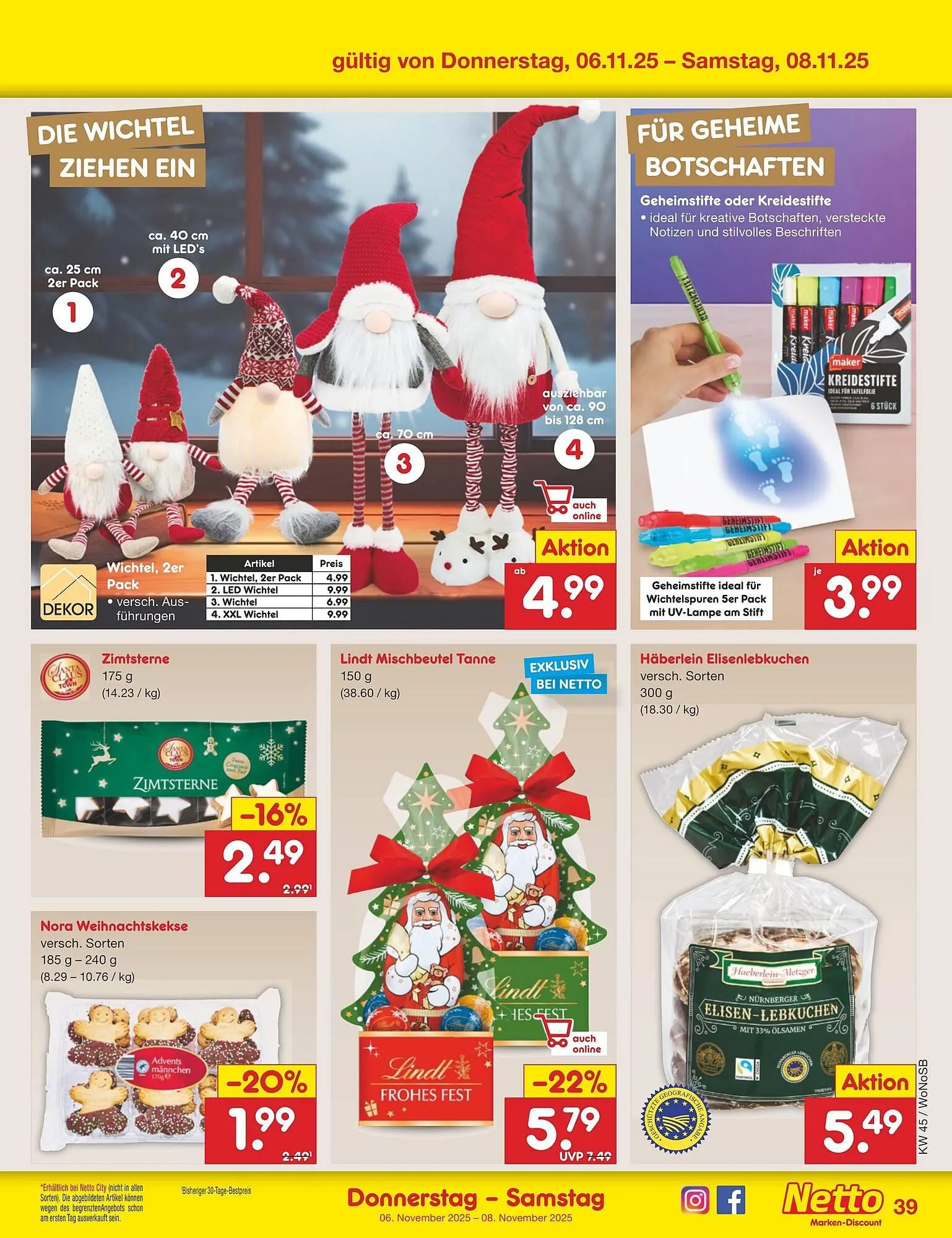 Netto Marken-Discount DE folder van 3 november tot 8 november 2025 - Folder pagina 45