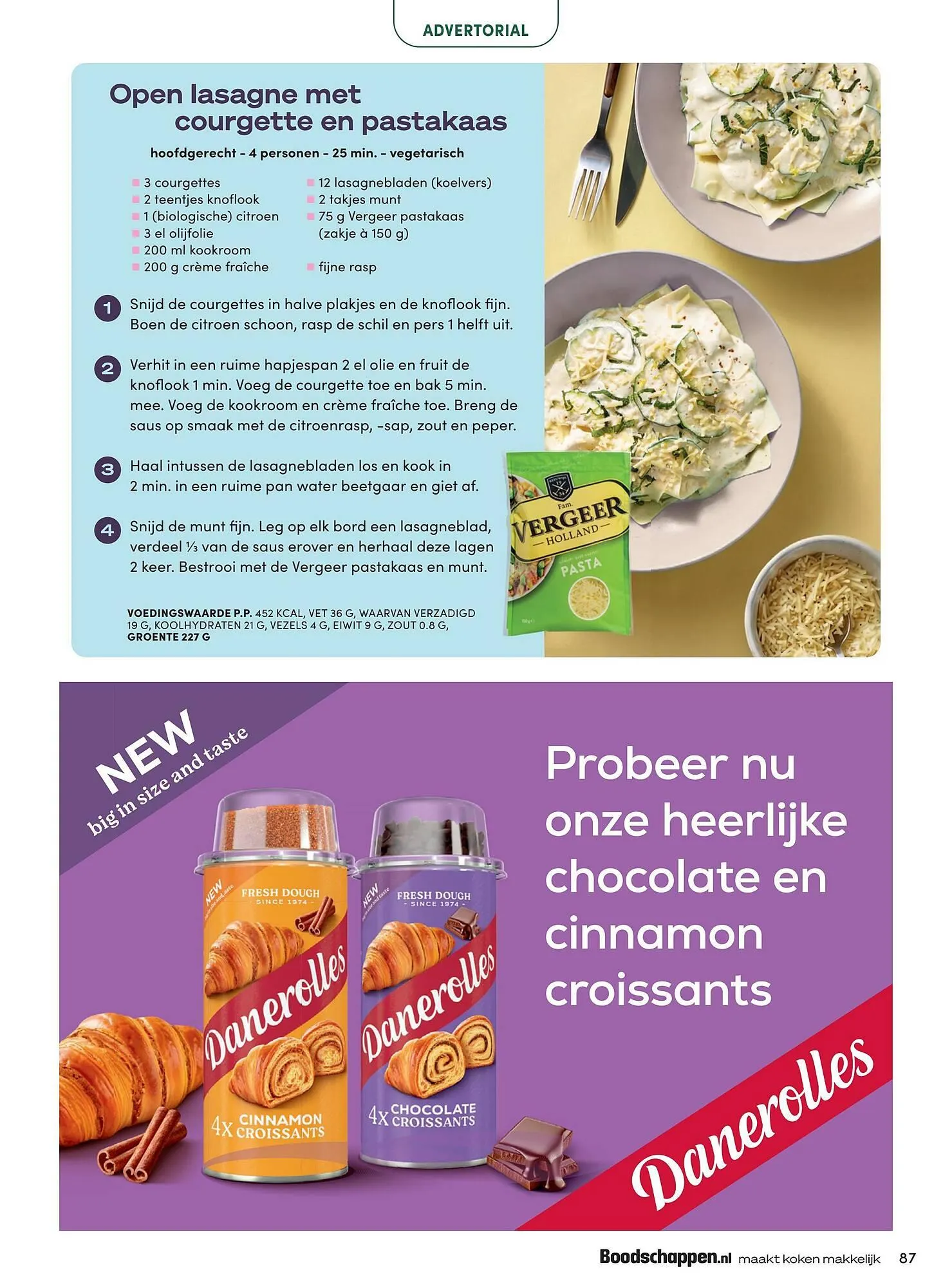 Boodschappen folder van 1 april tot 30 april 2026 - Folder pagina 87