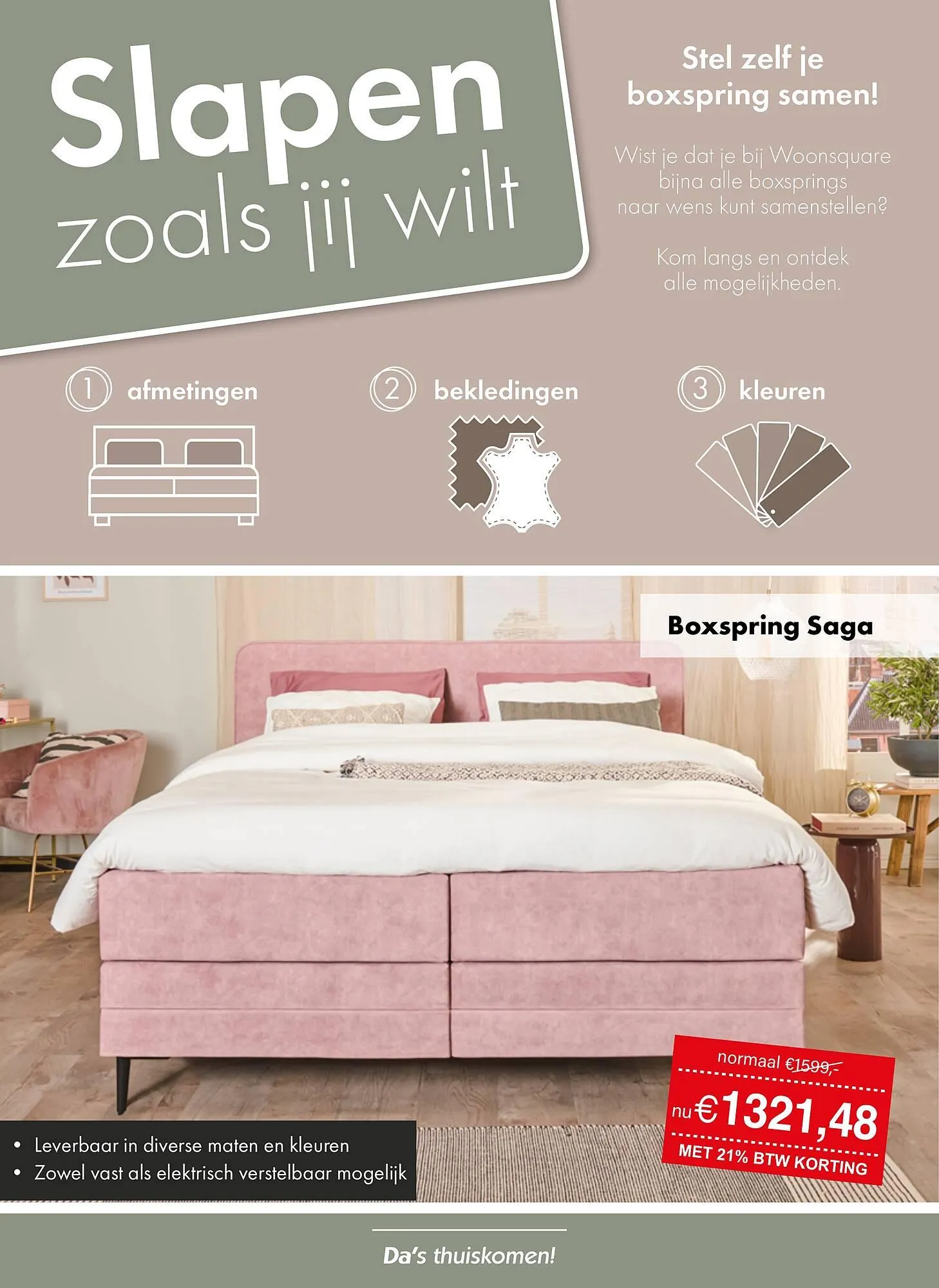 Woonsquare Slaapfolder van 20 april tot 25 april 2026 - Folder pagina 3