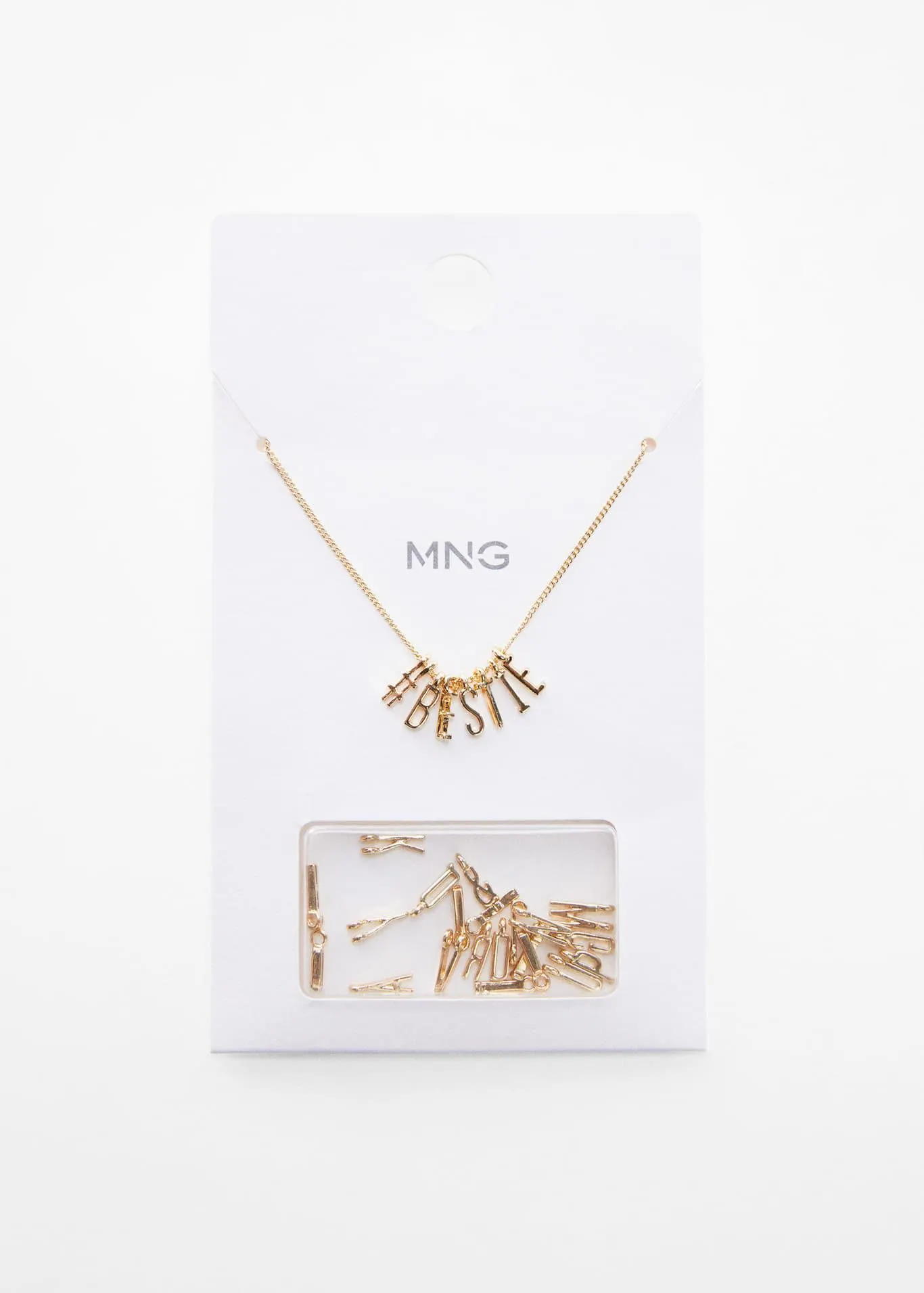 Kralenketting met letters
