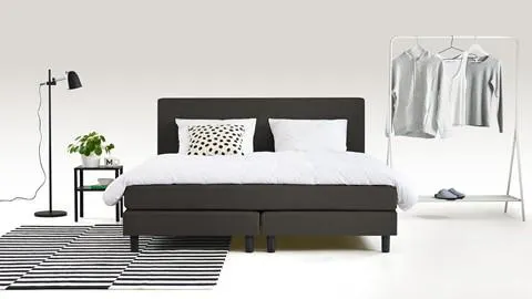 Box Alaska vlak met gestoffeerd matras 2-persoons