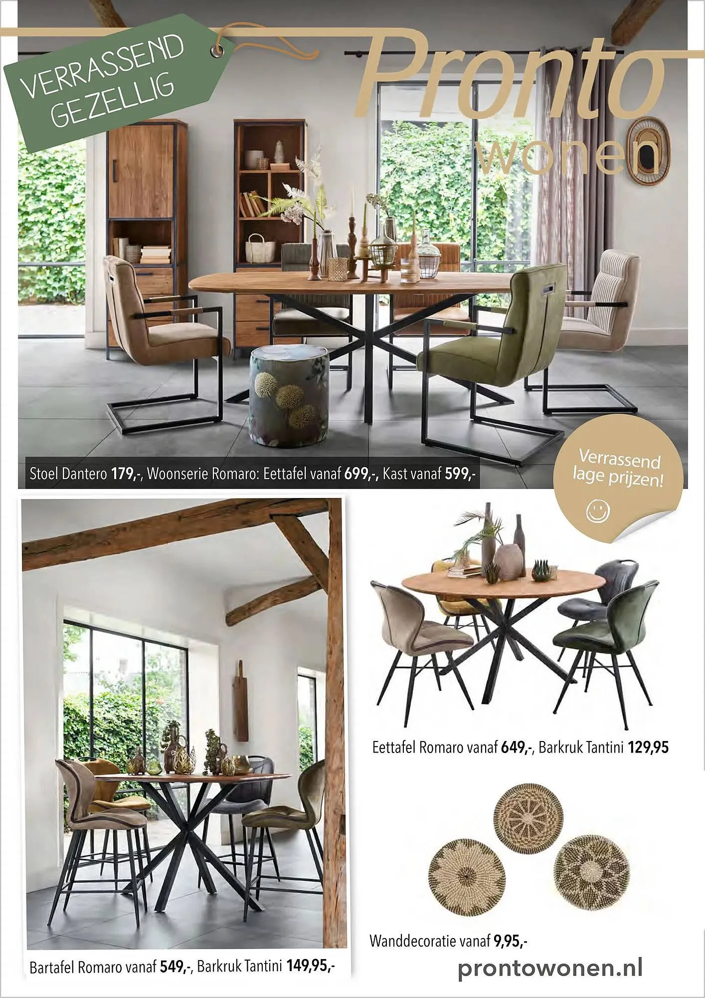 Pronto wonen folder van 27 april tot 3 mei 2025 - Folder pagina 1