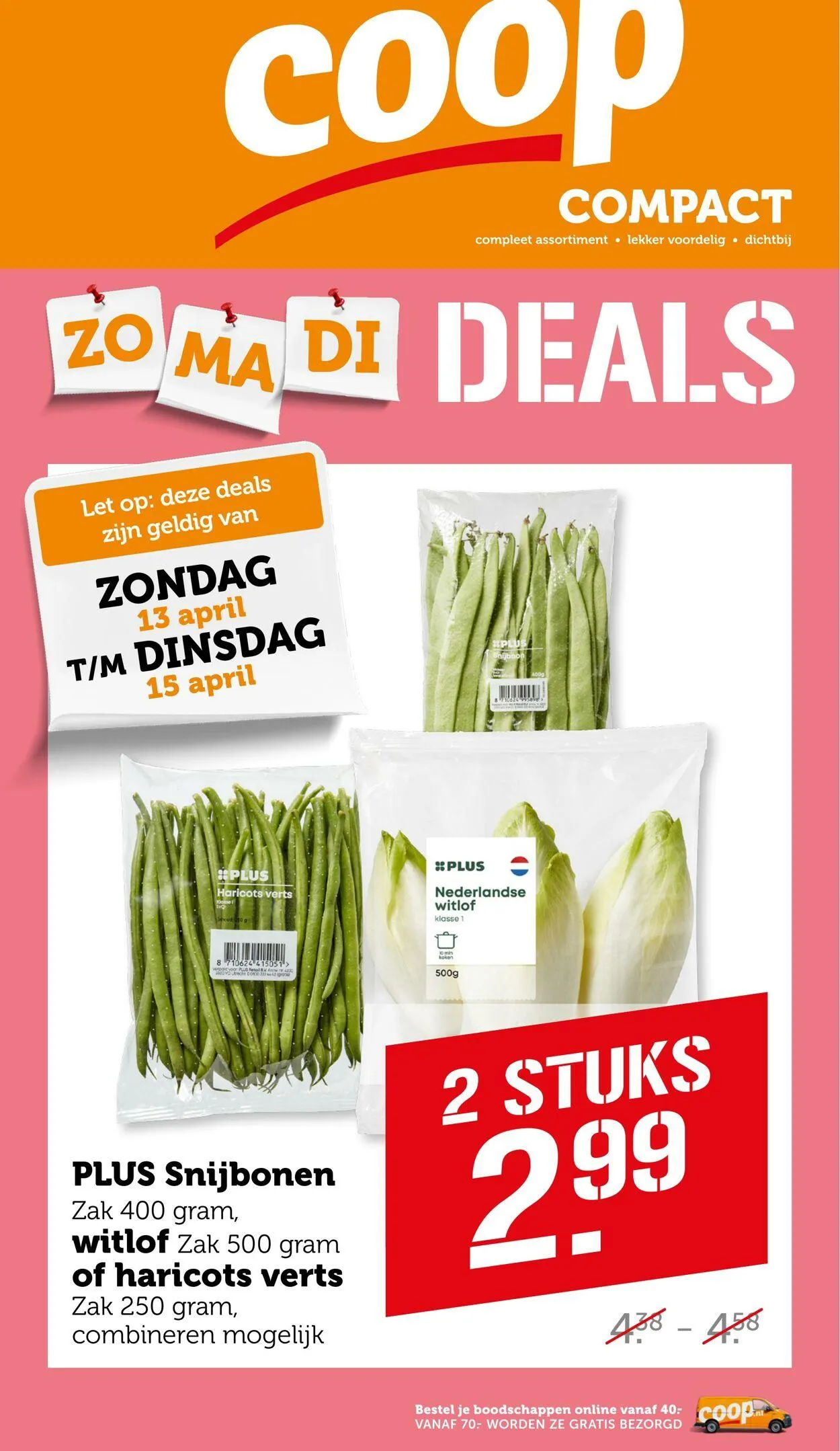 Coop van 4 april tot 1 mei 2025 - Folder pagina 1