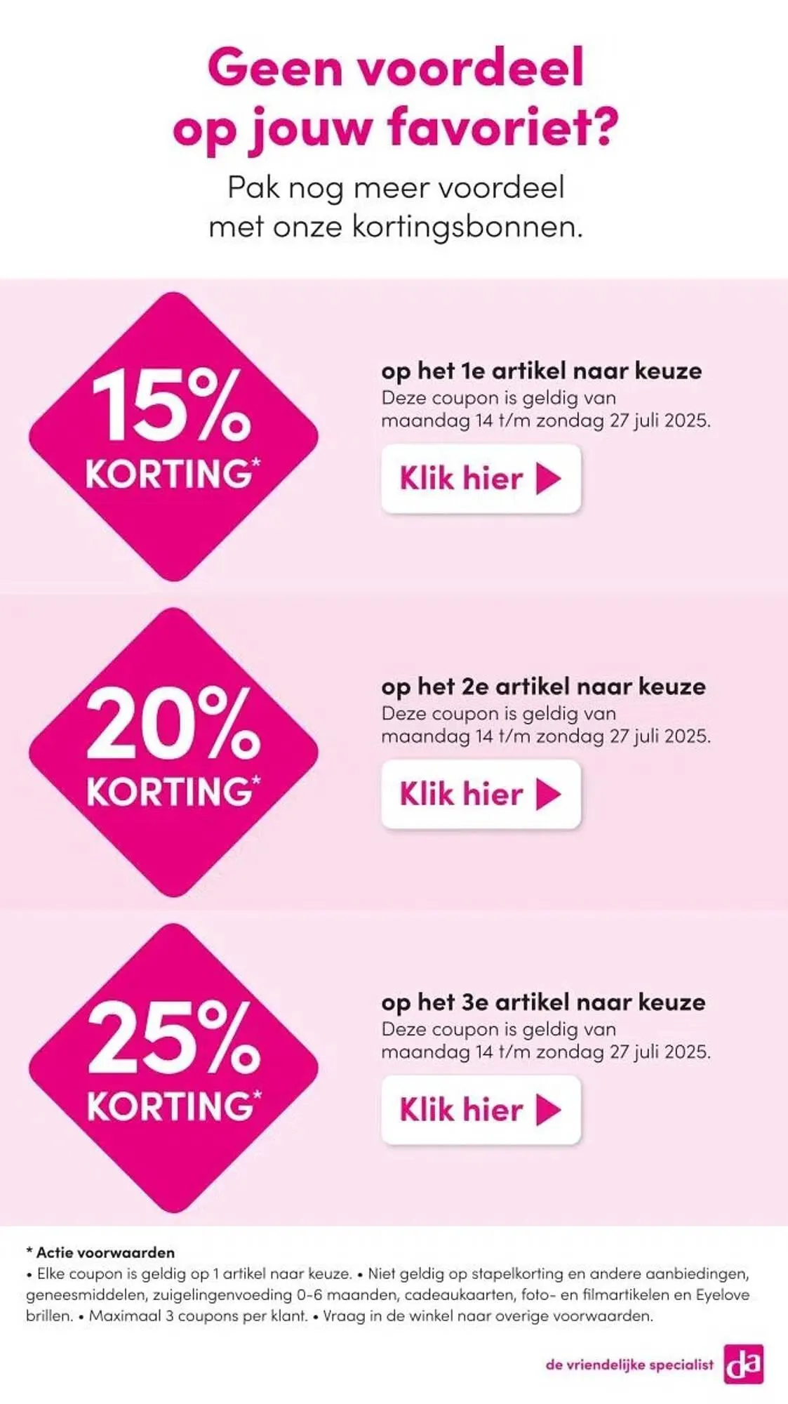 DA folder van 14 juli tot 27 juli 2025 - Folder pagina 6