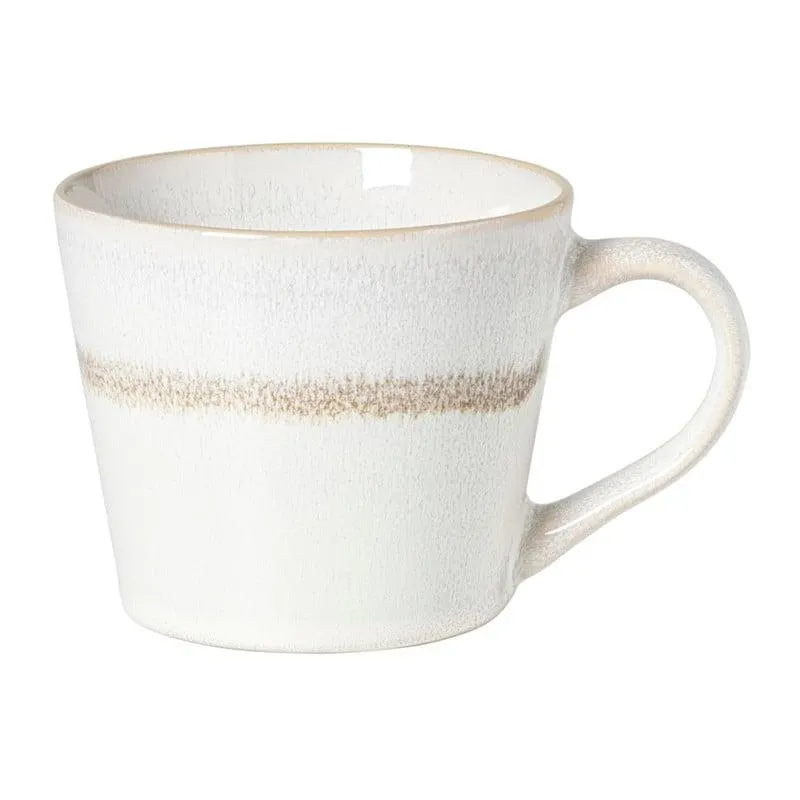 Mok roots groot - wit - 410 ml