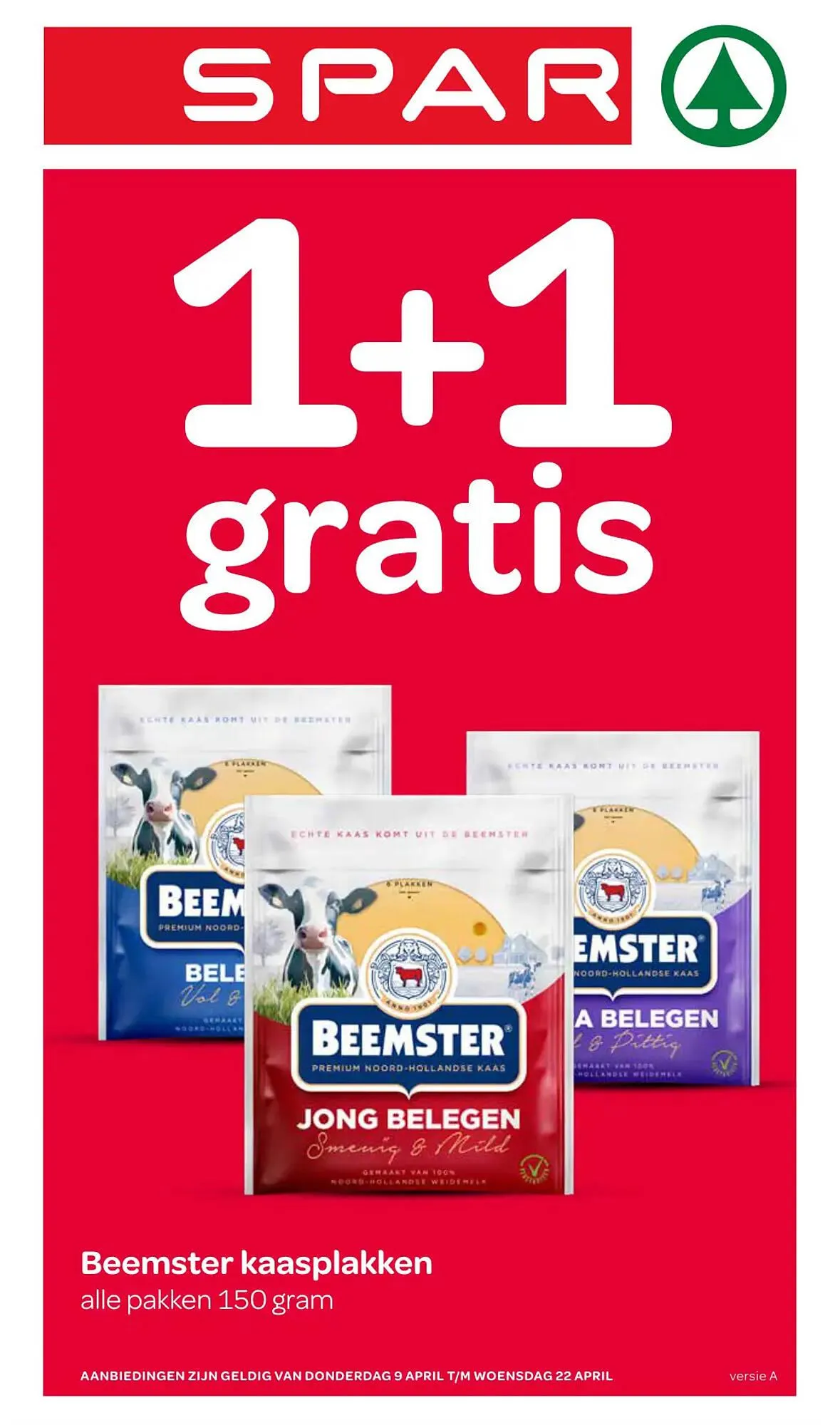 Spar folder van 9 april tot 22 april 2026 - Folder pagina 1