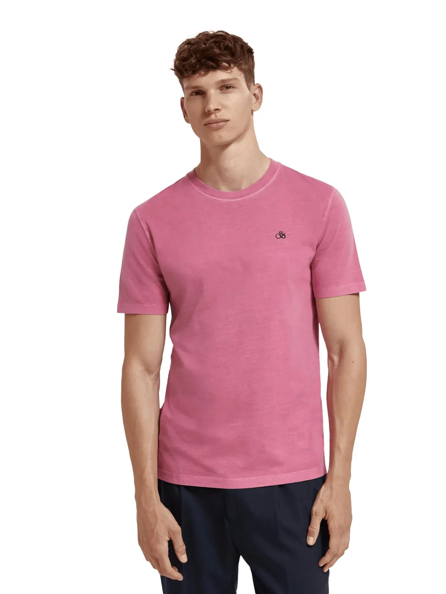 Regular fit garment-dyed T-shirt
