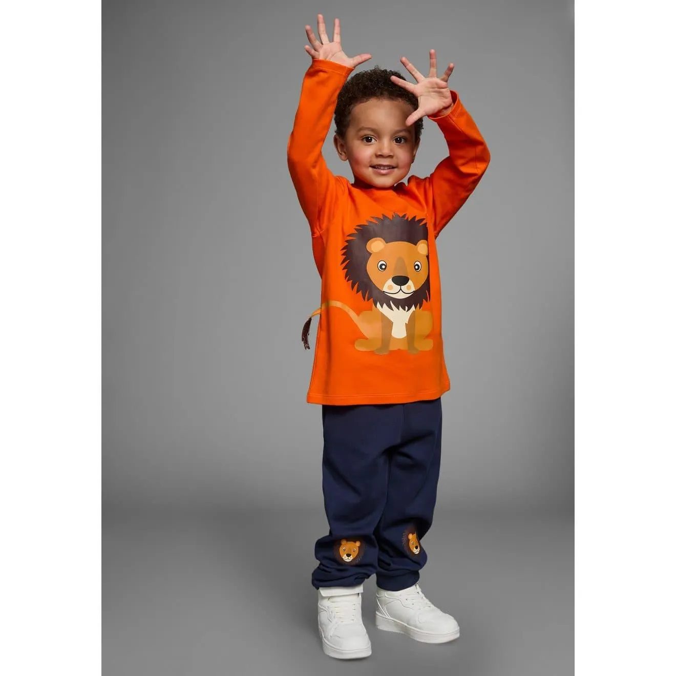KIDSWORLD Shirt & broek 2-delig set lange mouwen shirt+broek (set, 2-delig)