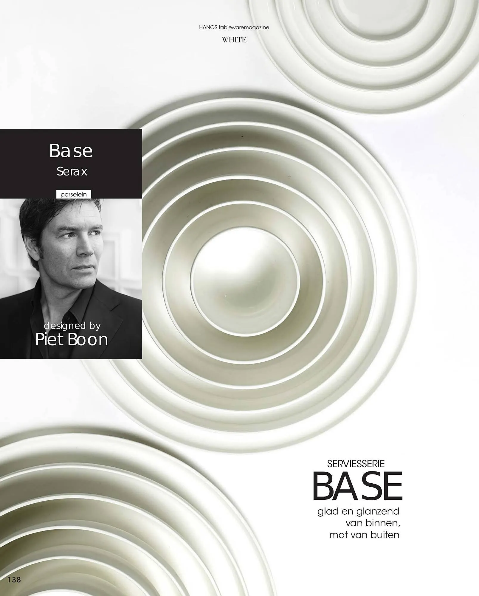 HANOS Tableware Magazine 2023-2024 van 1 januari tot 30 april 2024 - Folder pagina 138