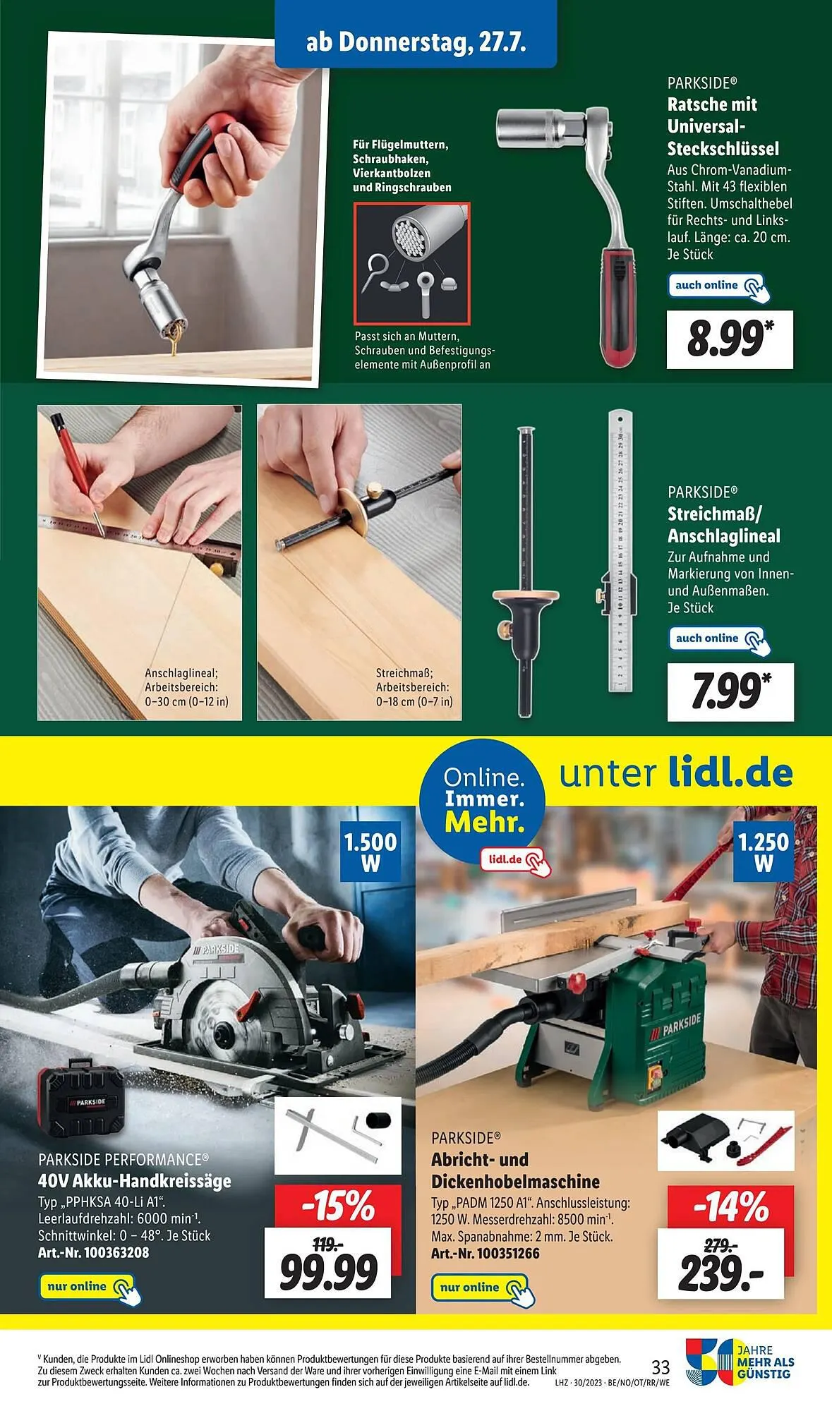 Lidl Duitsland Folder van 20 juli tot 26 juli 2023 - Folder pagina 47