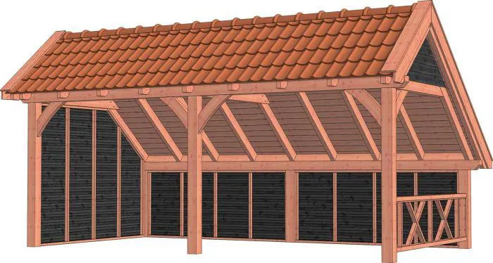 Trendhout Kapschuur De Hoeve XL 52.1205