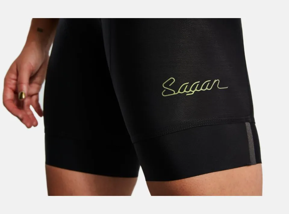Women's SL Bib Short - Sagan Collection: Deconstructivism