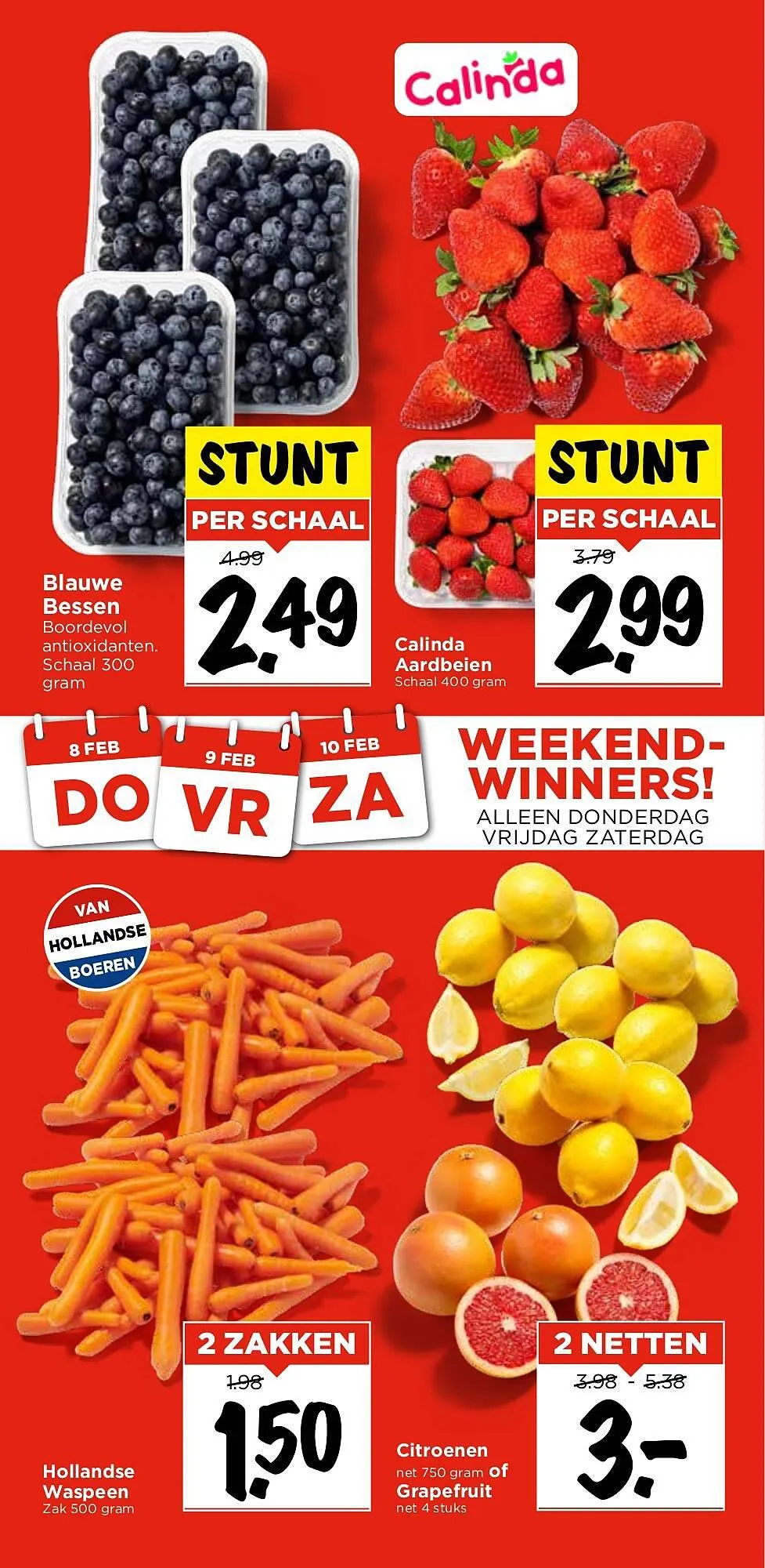 Vomar Voordeelmarkt folder weekend van 7 februari tot 10 februari 2024 - Folder pagina 7