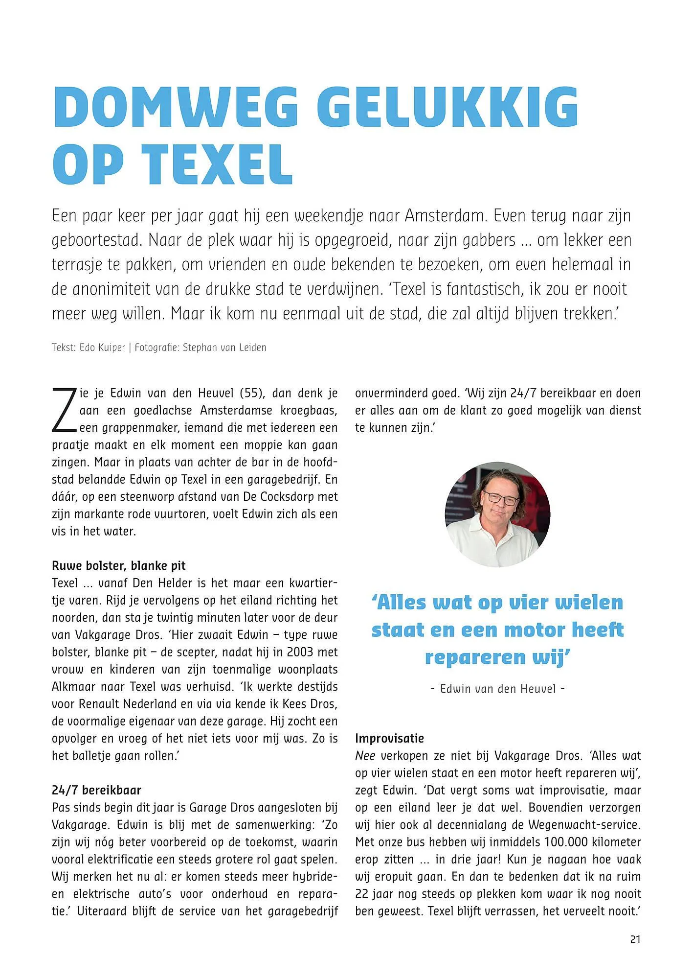 Vakgarage folder van 21 september tot 4 oktober 2025 - Folder pagina 21