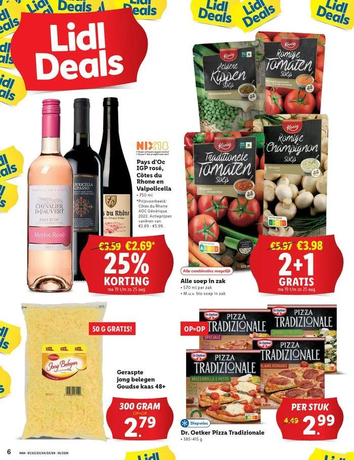 Actuele deals en aanbiedingen van 15 augustus tot 28 augustus 2024 - Folder pagina 6