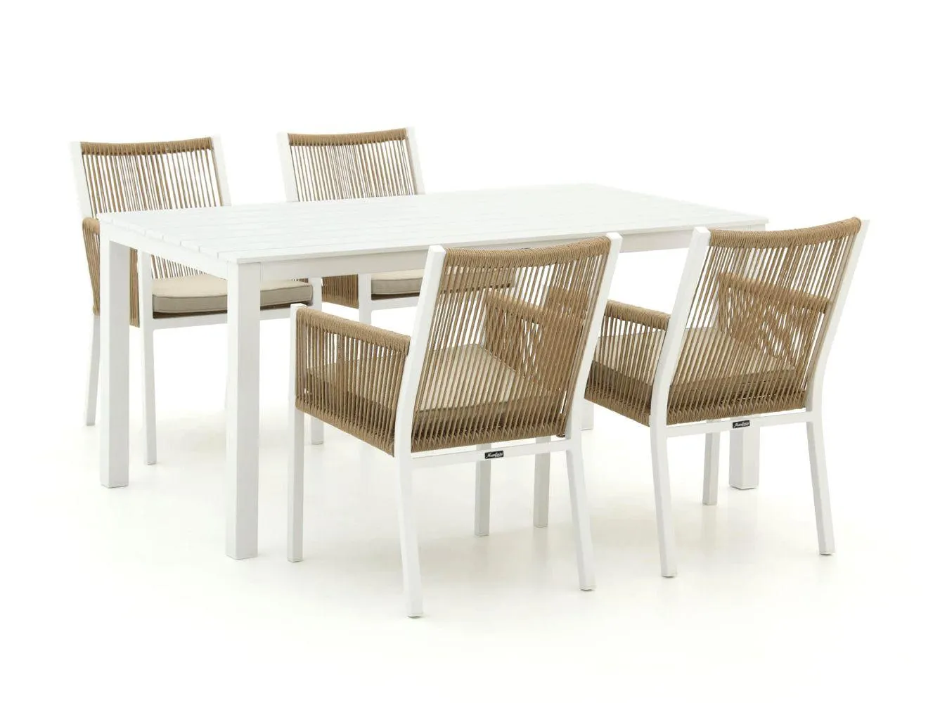 Manifesto Rivola/Menzano 160cm dining tuinset 5-delig