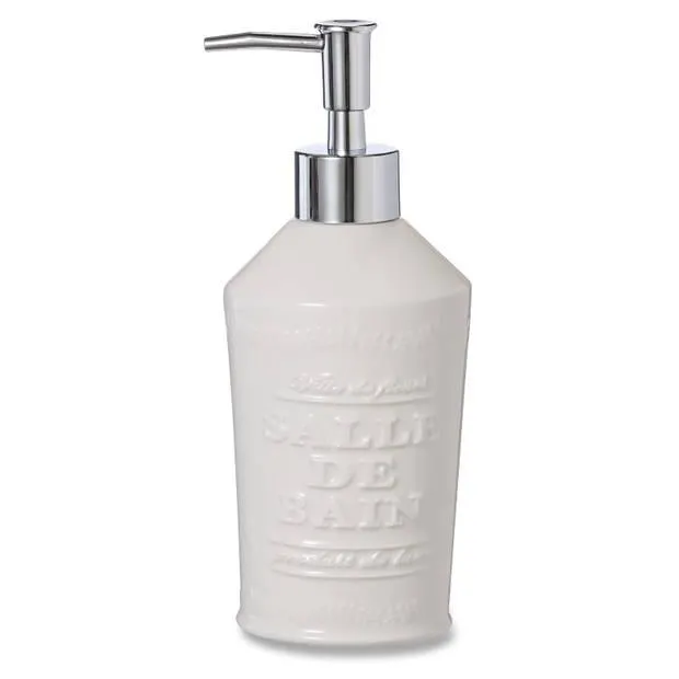 Blokker zeeppomp Elisa - aardewerk - ø10,5x25 cm