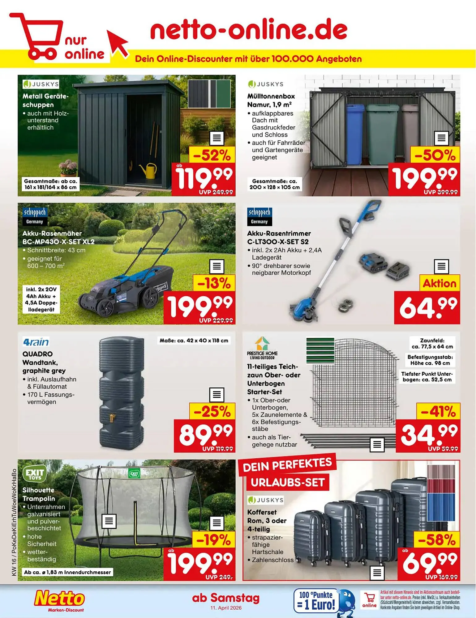 Netto Marken-Discount DE folder van 13 april tot 18 april 2026 - Folder pagina 46