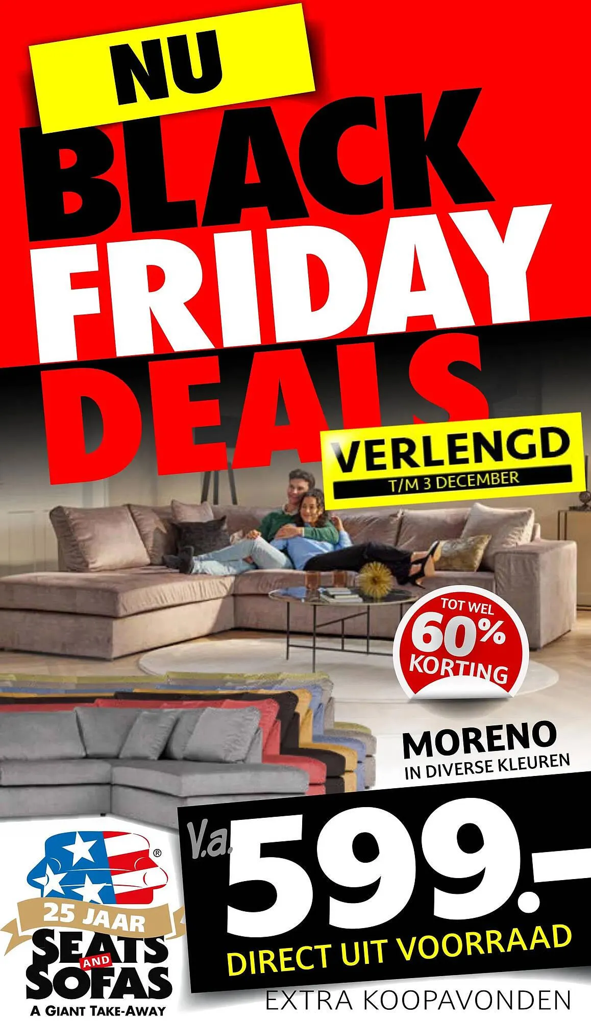 Seats and Sofas folder van 24 november tot 3 december 2023 - Folder pagina 1