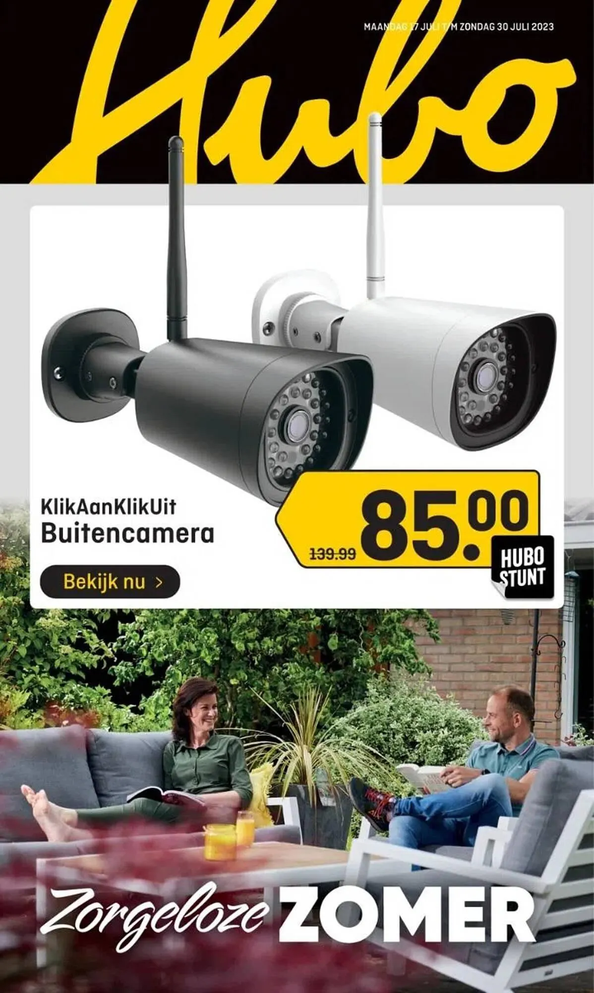 Hubo folder van 16 juli tot 30 juli 2023 - Folder pagina 1