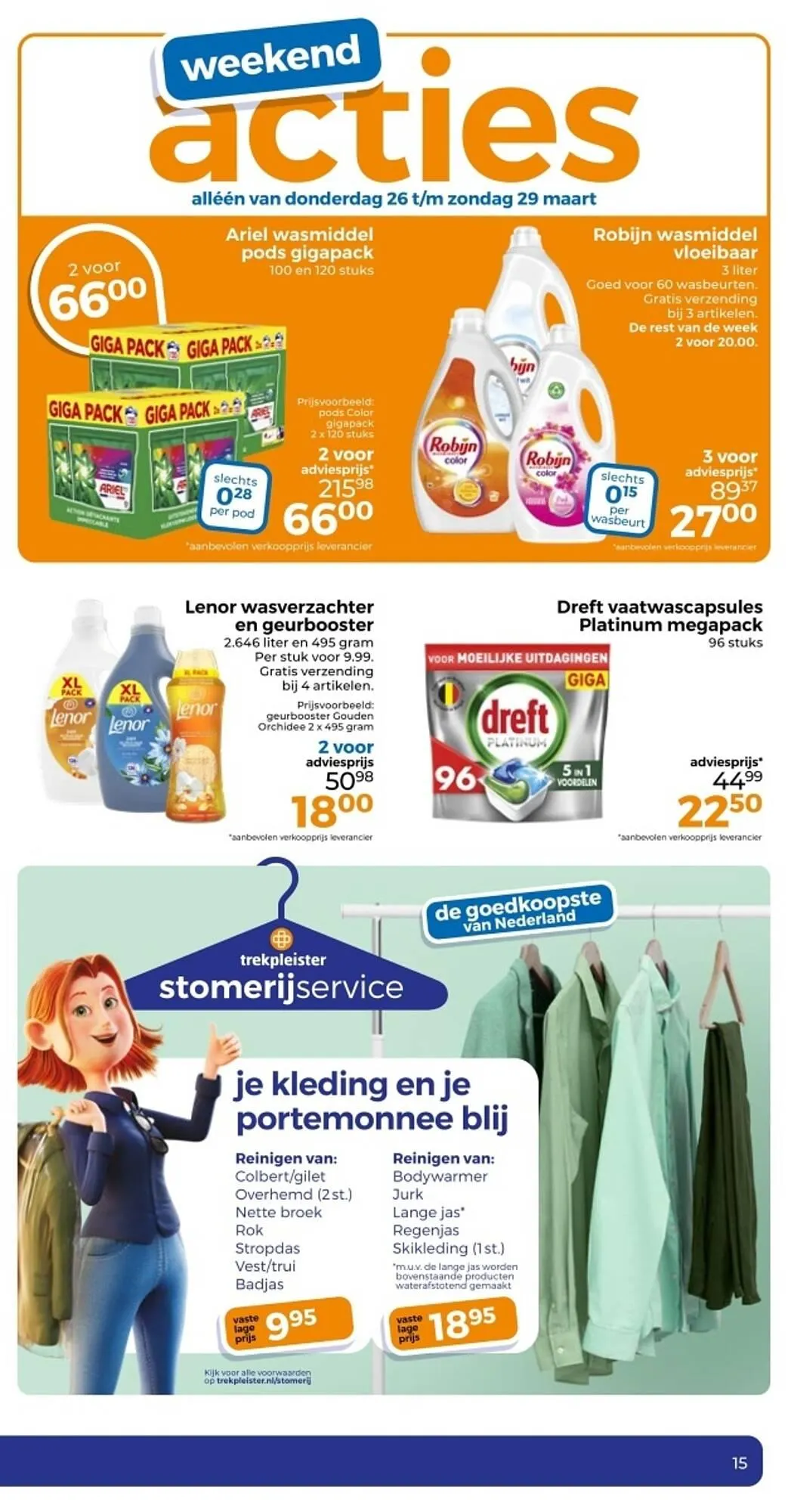 Trekpleister folder van 24 maart tot 29 maart 2026 - Folder pagina 15