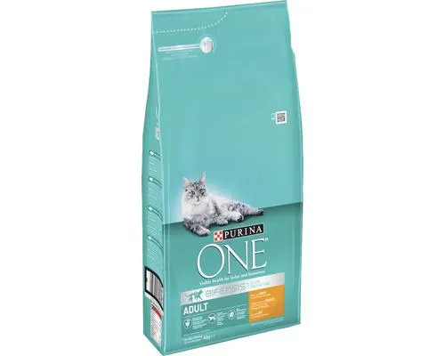 PURINA ONE Kattenvoer droog adult kip 6 kg