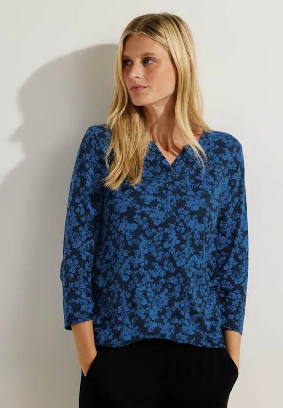 Tuniekshirt met onopvallende print