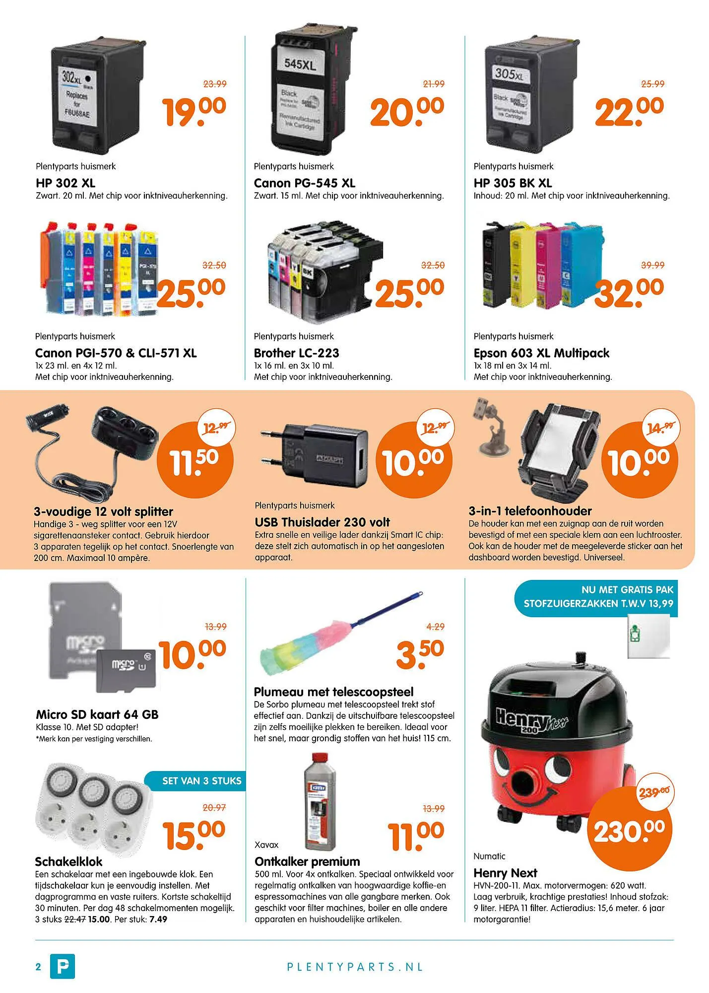 Plentyparts folder van 10 juli tot 23 juli 2023 - Folder pagina 2