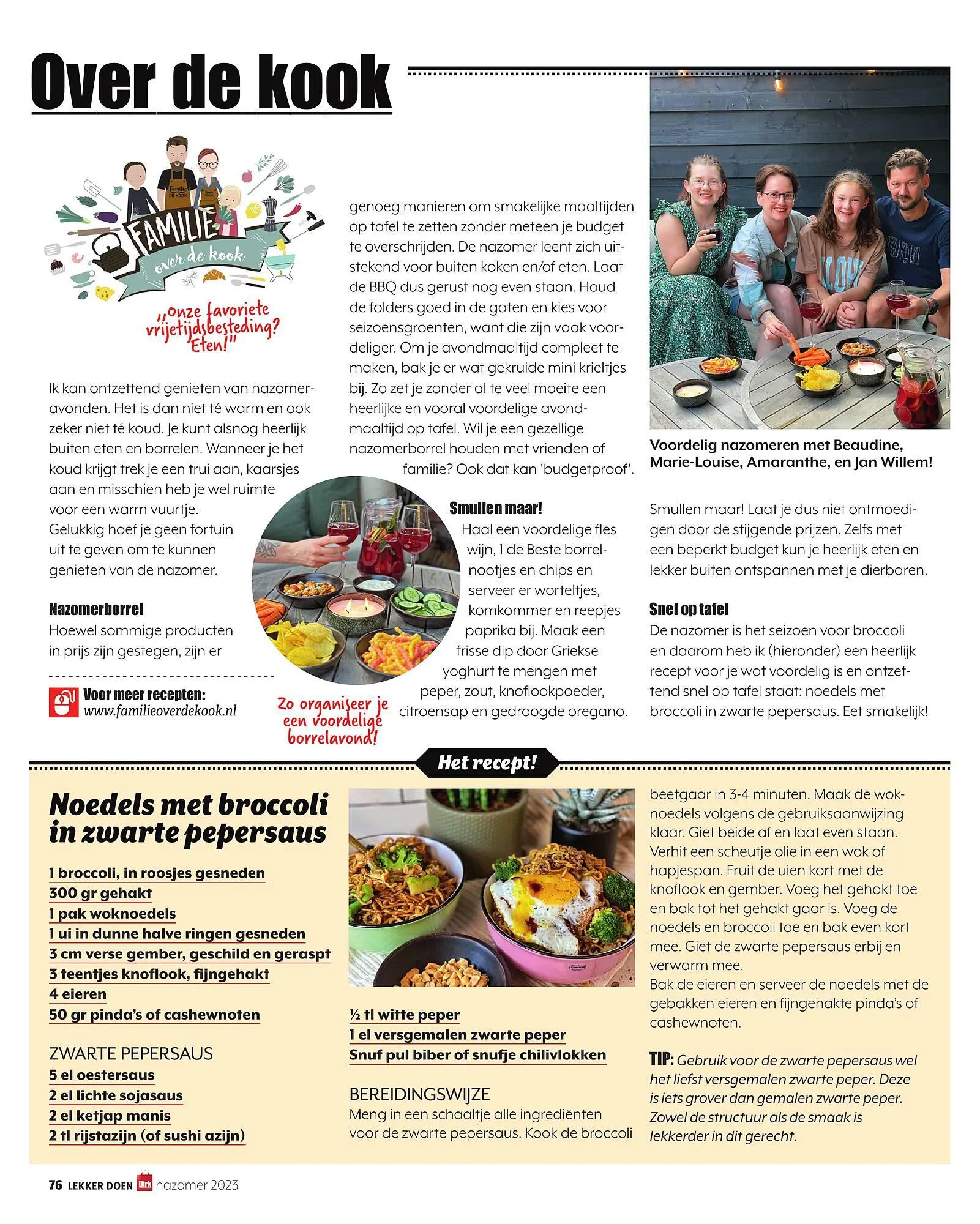 Dirk nazomer magazine van 1 september tot 30 september 2023 - Folder pagina 76