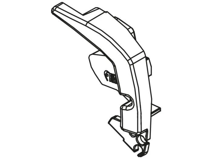 Tweedekans Fiamma eindkap voorlijst links F80S Titanium