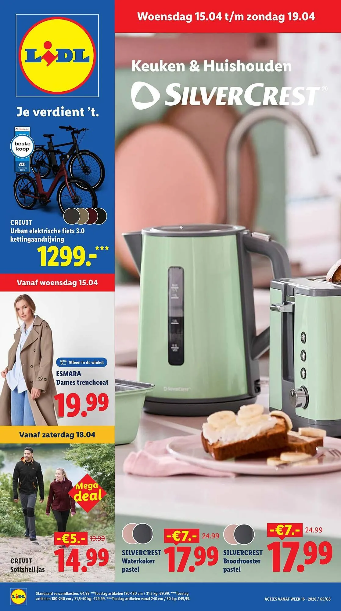 Lidl folder van 15 april tot 19 april 2026 - Folder pagina 1