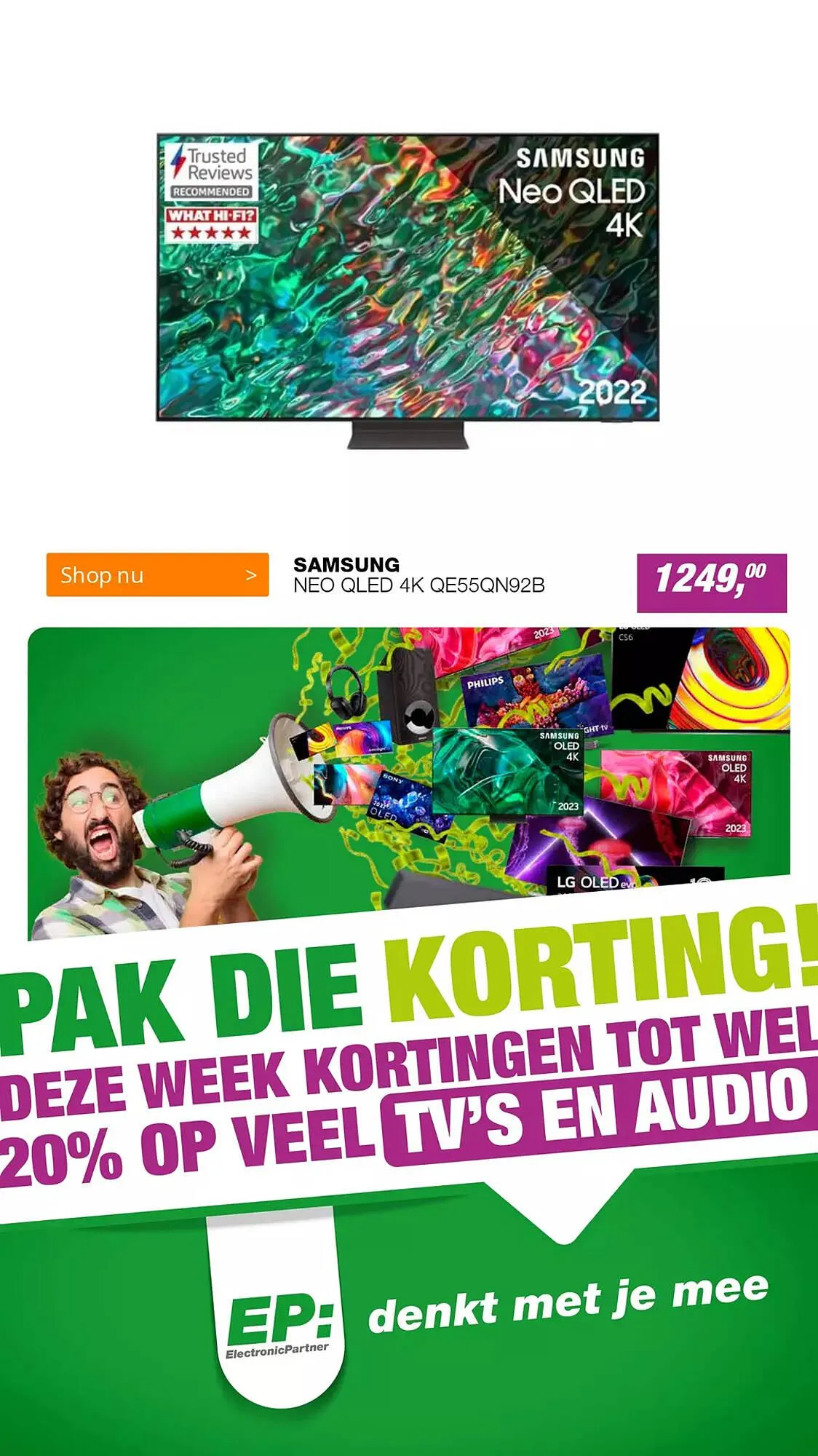 EP Folder van 14 augustus tot 31 december 2023 - Folder pagina 1