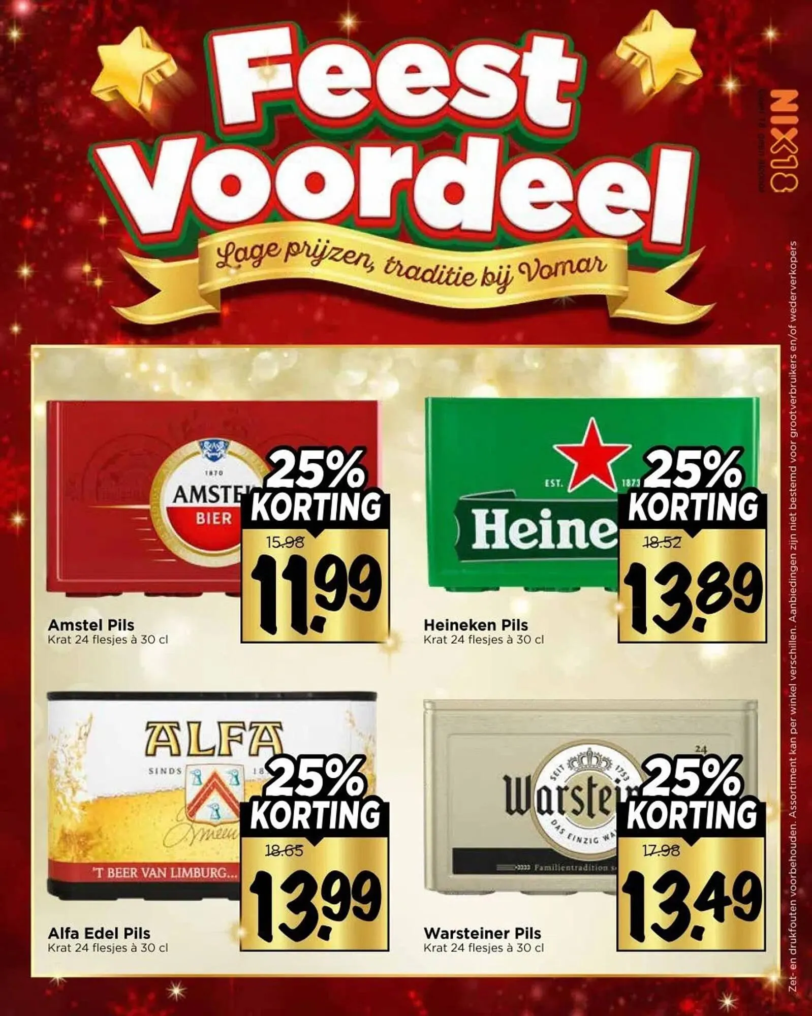 Vomar Voordeelmarkt folder van 25 december tot 27 december 2025 - Folder pagina 33