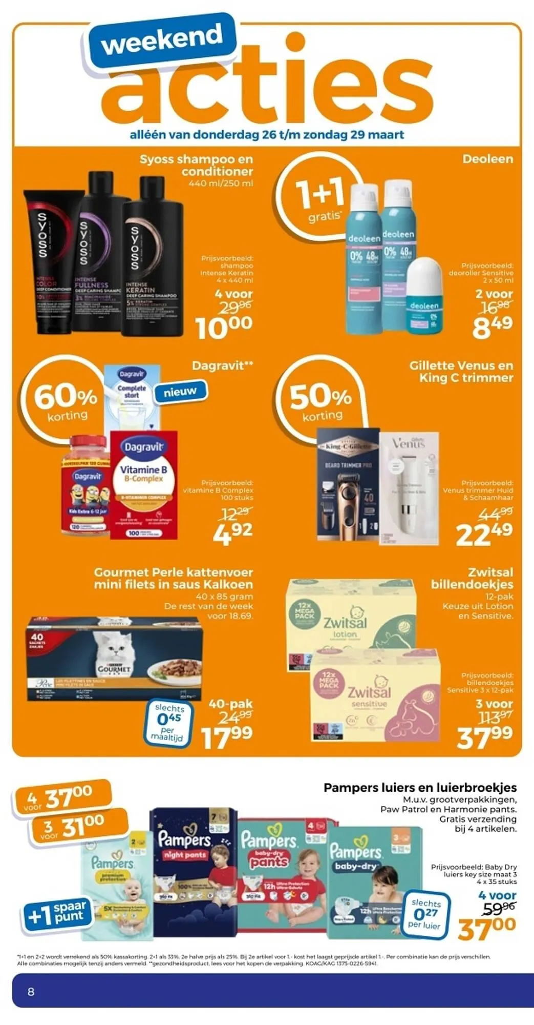 Trekpleister folder van 24 maart tot 29 maart 2026 - Folder pagina 8